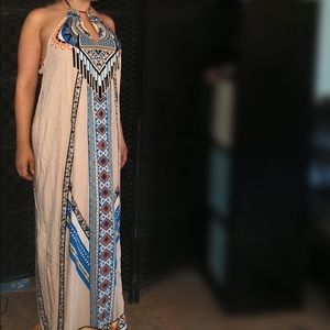 Summer Maxi Dress - Halter Top